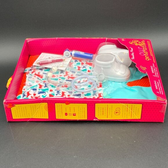 Our Generation Healthy Paws Vet Outfit & Accessories For 18 Dolls Ages 3+ READ - Picture 5 of 5